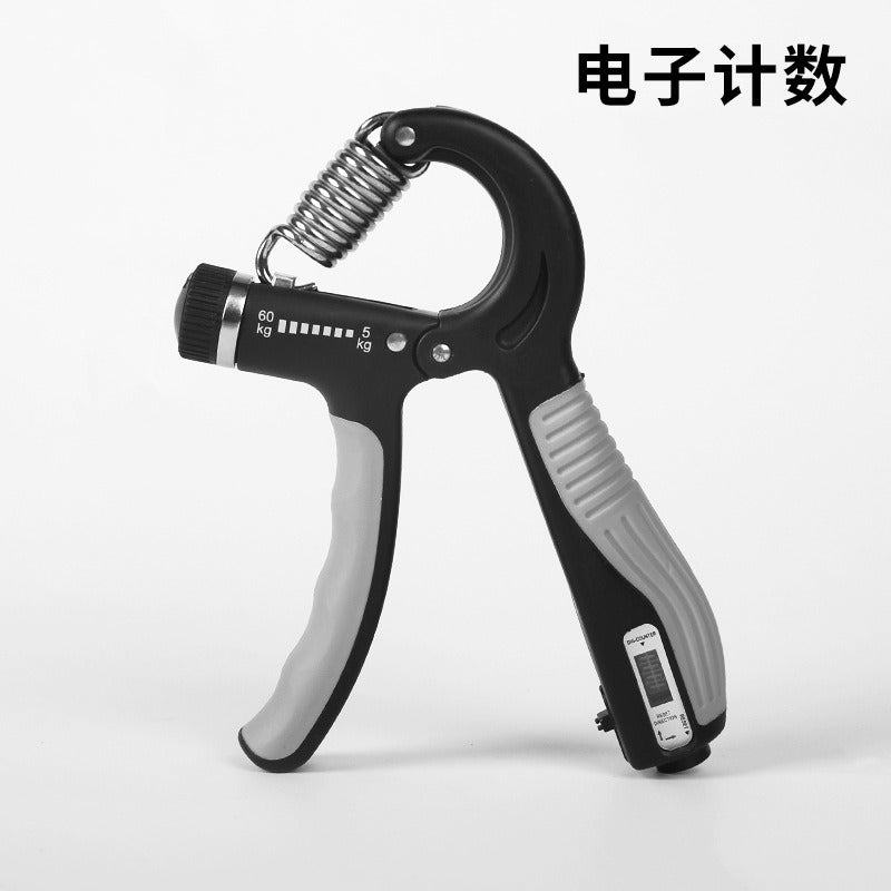 Counting adjustable adhesive grip strength device 5-60KG portable hand grip strength training device fitness grip strength device