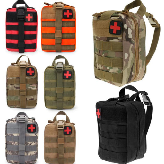 Outdoor Tactical Medical Bag Travel First Aid Kit Multifunctional Waist Pack Camping Climbing Bag Emergency Case Survival Kit