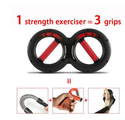 5-20KG Hand Strength Grip Trainer Multifunction Forearm Strength Force Fitness Springs Power Wrist Arm Exerciser Chest Expander