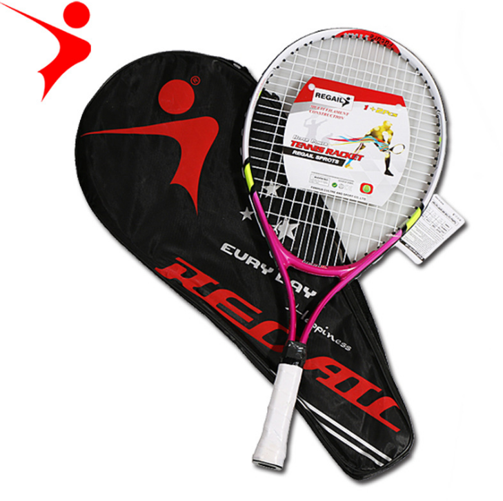 High Quality Junior Tennis Racquet Raquette Training Racket for Kids Youth Childrens Tennis Rackets with Carry Bag