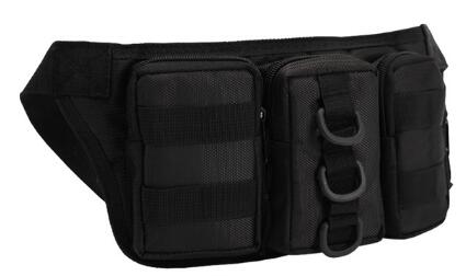 Black Hawk Commandos Waist Bag 3-Sack Portable Waterproof camouflage pack for Travel workout sports outdoor