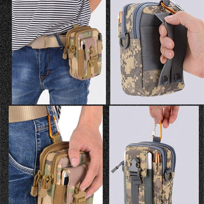 Soldiers Tactical Waist Bags, Military Backpack, 600D Outdoor Camping Hunting CS Sports Bag