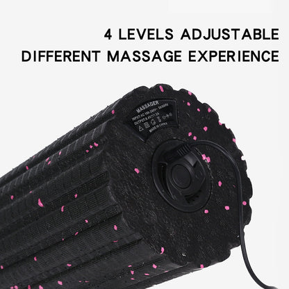 EPP Electric Yoga Column Foam Roller Roller Muscle Relaxation Massage Stick Mace Fitness Yoga Aids