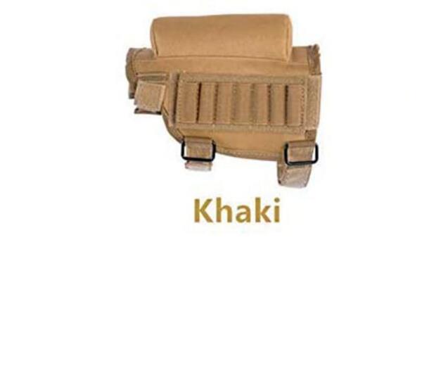 Outdoor Tactical Cheek Bag Bullet Bag Accessory Bag 98K CS Military Fan Two-In-One Bullet Bag Portable Gun Stock Bag