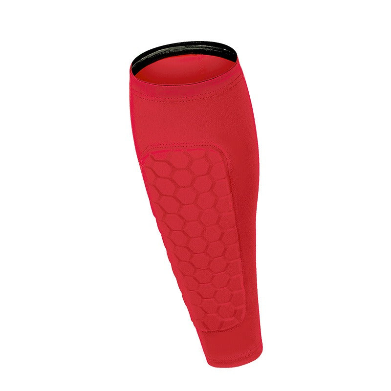 Sports calf protection honeycomb anti-collision leg protectors football basketball cycling running equestrian shin protectors