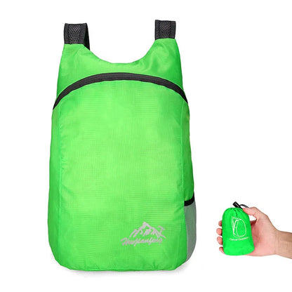 20L Lightweight Packable Backpack Foldable ultralight Outdoor Folding Handy Travel Daypack Bag nano daypack for men women