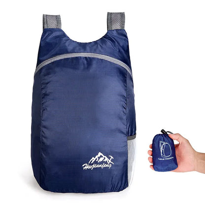 20L Lightweight Packable Backpack Foldable ultralight Outdoor Folding Handy Travel Daypack Bag nano daypack for men women