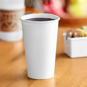 Dart Solo 16 oz White Hot Paper Cup