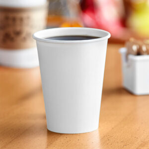 Dart Solo 12 oz White Paper Hot Cup