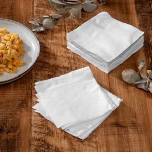 Karat Beverage Napkin White