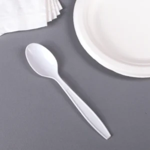 Karat Tea Spoon Heavy Weight White Loose